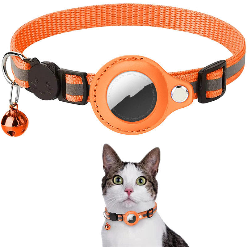 Pet Airtag Collar Case – Reflective & Waterproof