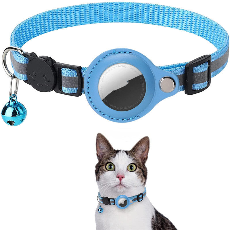 Pet Airtag Collar Case – Reflective & Waterproof