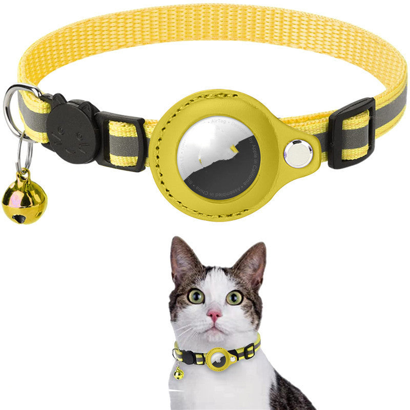 Pet Airtag Collar Case – Reflective & Waterproof