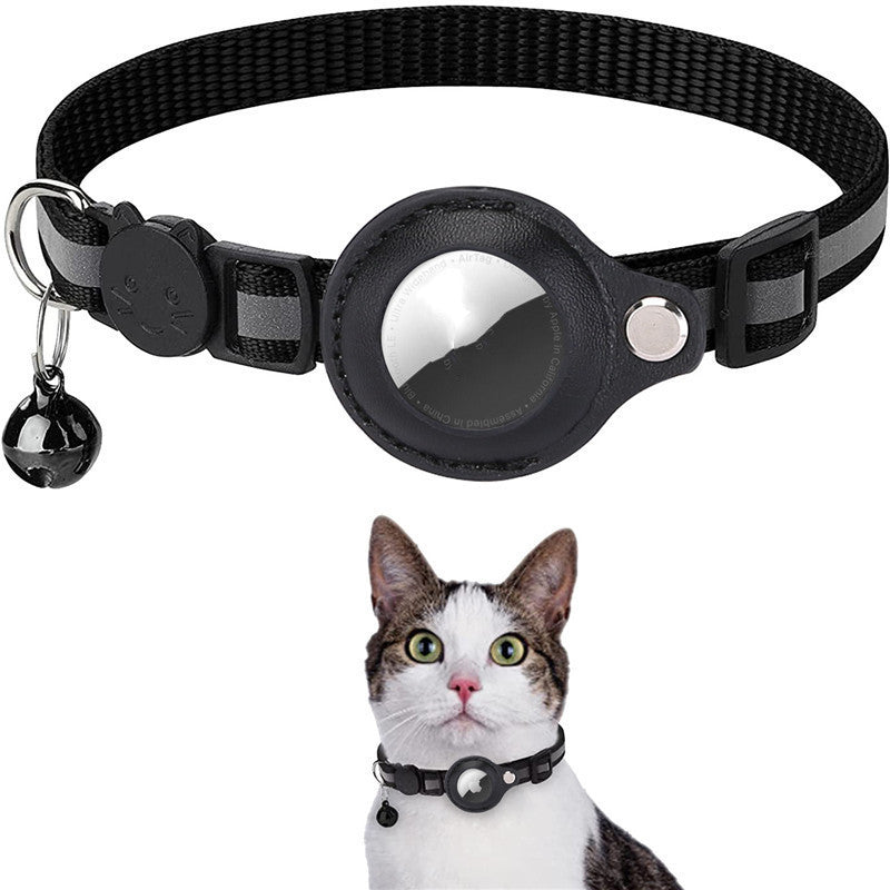 Pet Airtag Collar Case – Reflective & Waterproof